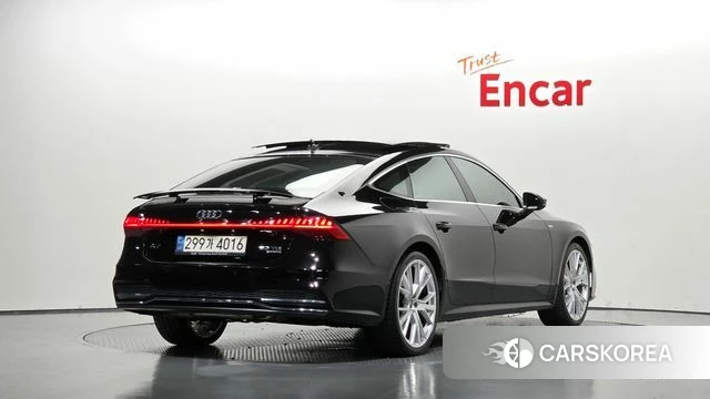 Audi A7 (4K) 2022 Черный из Кореи