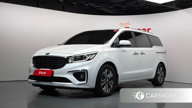 Kia The New Carnival 2019 Белый из Кореи