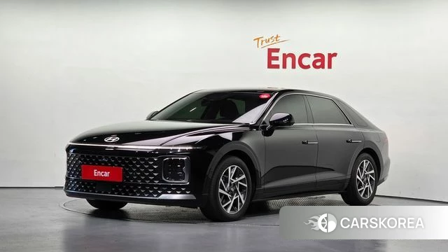 Hyundai Grandeur Hybrid (GN7) 2024 Черный из Кореи