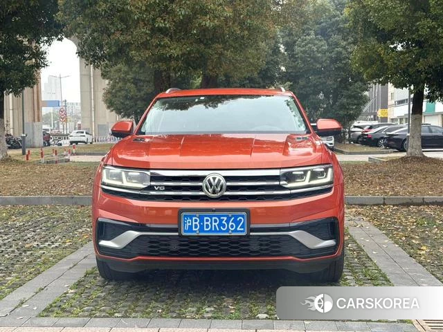 Volkswagen Teramont 2021 Оранжевый из Китая