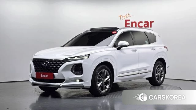 Hyundai Santa Fe TM 2018 Белый из Кореи