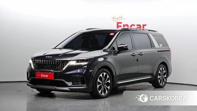 Kia Carnival 4th generation 2023 Серый из Кореи