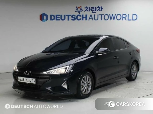 Hyundai The New Avante AD 2018 Синий из Кореи
