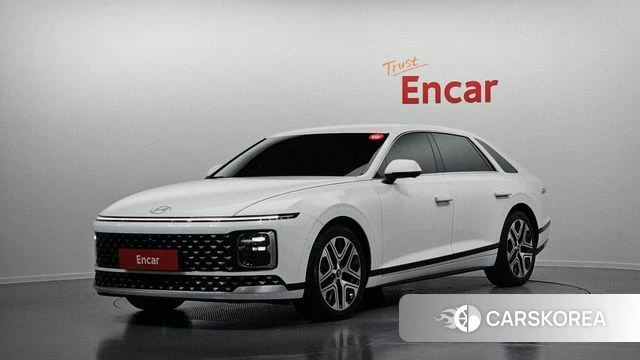 Hyundai Grandeur (GN7) 2023 Белый из Кореи