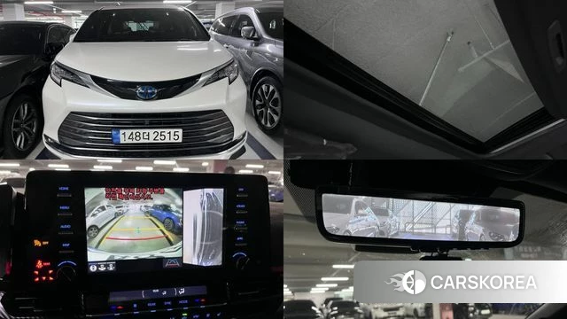 Toyota Sienna 4th Generation 2021 Белый из Кореи