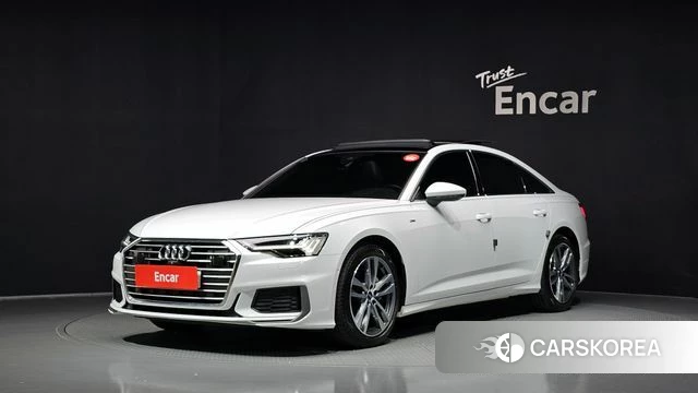 Audi A6 (C8) 2023 Белый из Кореи