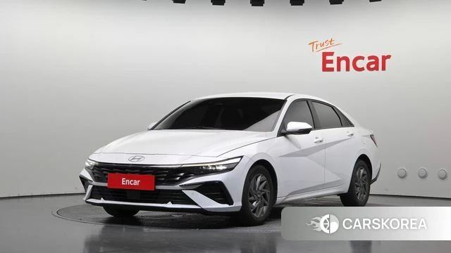Hyundai The New Avante (CN7) 2023 Белый из Кореи