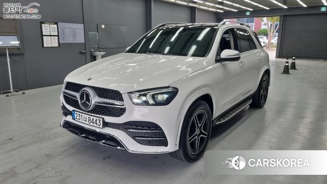 Mercedes-Benz GLE-Class W167 2021 Белый из Кореи