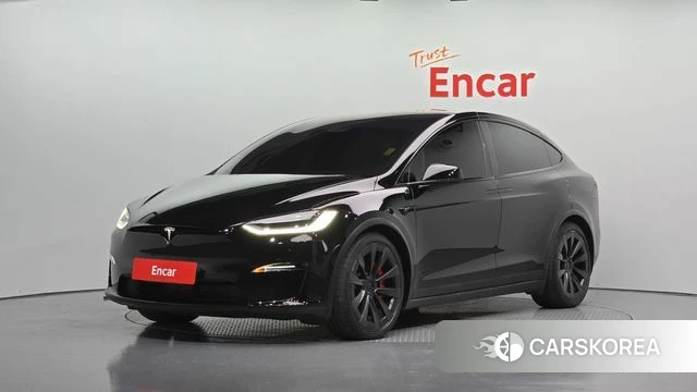 Tesla Model X 2023 Черный из Кореи
