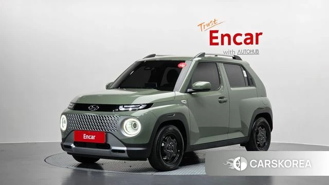 Hyundai Casper 2023 Темно-зеленый из Кореи
