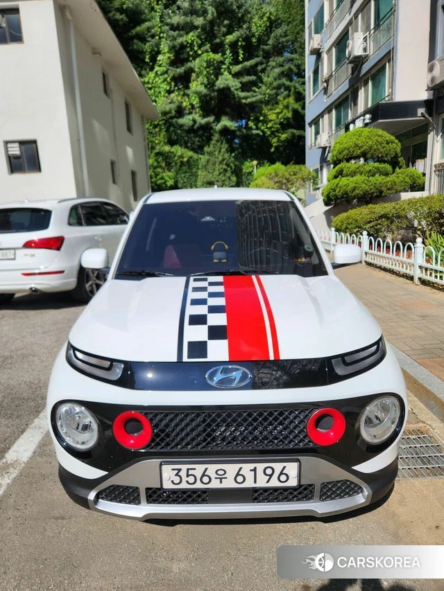Hyundai Casper 2023 Белый из Кореи