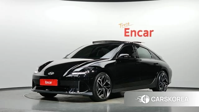 Hyundai Ionic 6 2023 Черный из Кореи