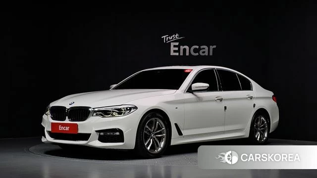 BMW 5 Series (G30) 2018 Белый из Кореи