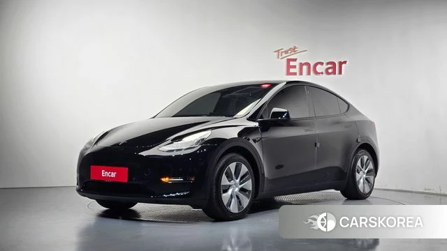 Tesla Model Y 2022 Черный из Кореи