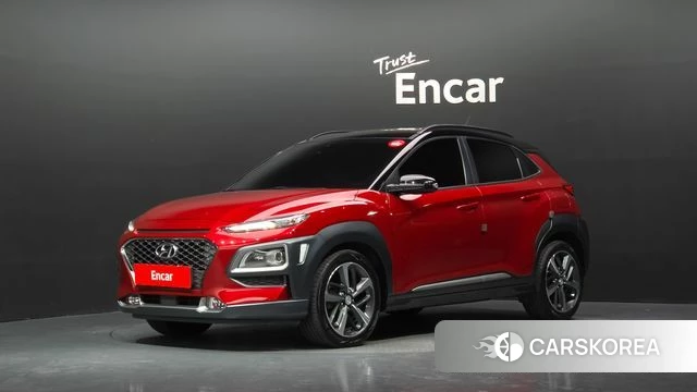Hyundai Kona 2018 Красный из Кореи
