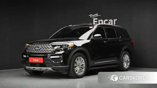 Ford Explorer 6th Generation 2020 Черный из Кореи, фото 2