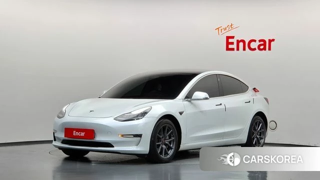 Tesla Model 3 2020 Белый из Кореи