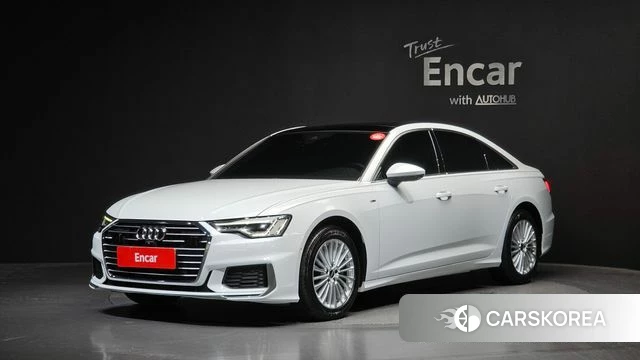 Audi A6 (C8) 2021 Белый из Кореи