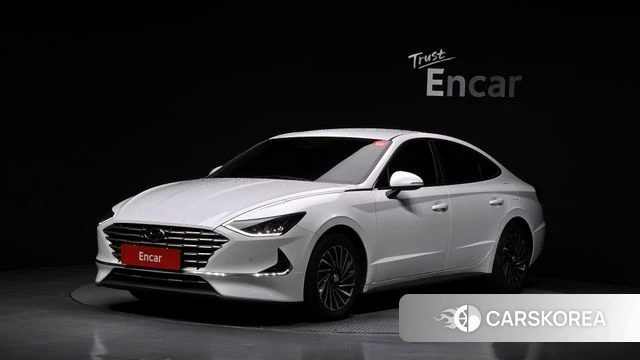 Hyundai Sonata Hybrid (DN8) 2022 Белый из Кореи