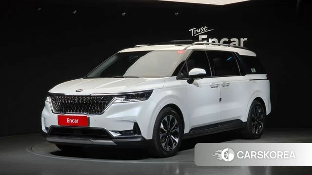 Kia Carnival 4th generation 2021 Белый из Кореи