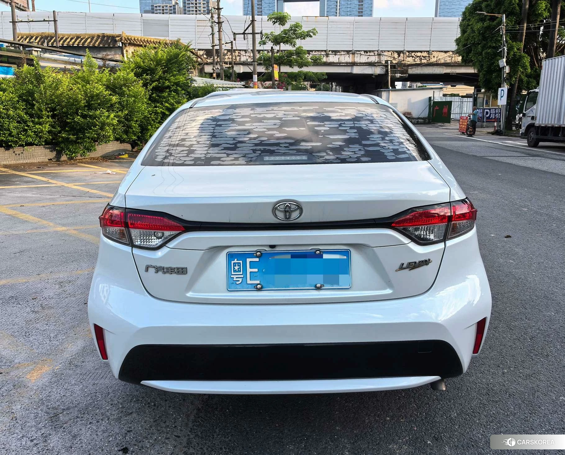 Toyota Levin 2021 Белый из Китая
