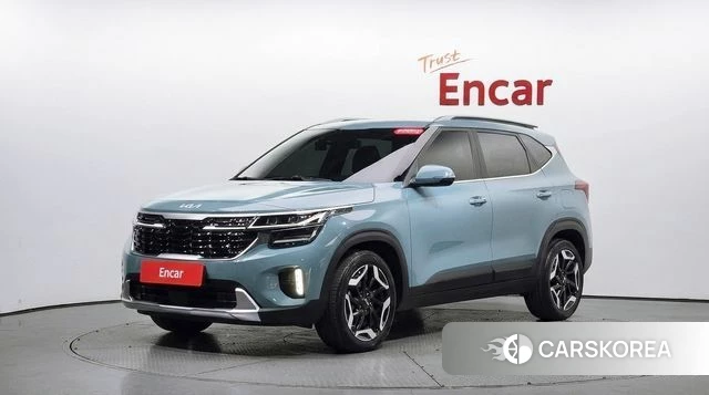Kia The New Seltos 2023 Синий нефрит из Кореи
