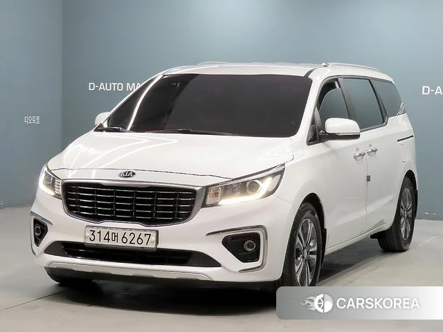 Kia The New Carnival 2019 Белый из Кореи