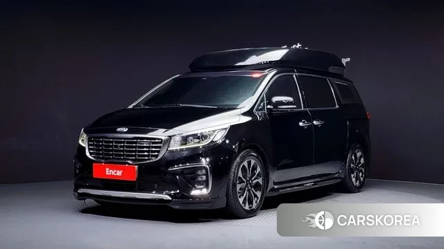Kia The New Carnival 2018 Черный из Кореи