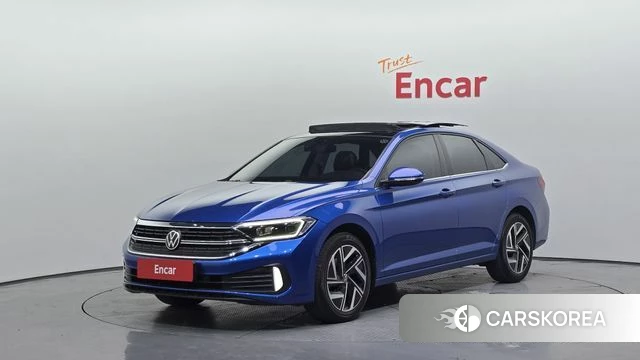 Volkswagen 7th Generation of Jetta 2023 Синий из Кореи, фото 2