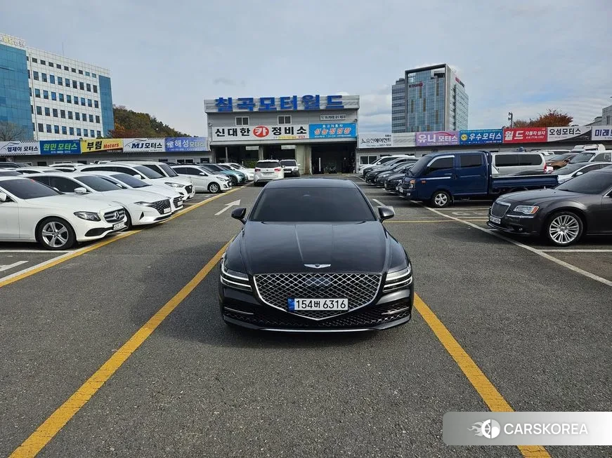 Genesis G80 (RG3) 2023 Черный из Кореи