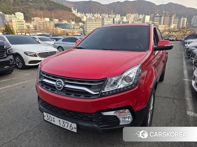 Ssangyong New Style Korando C 2018 Красный из Кореи