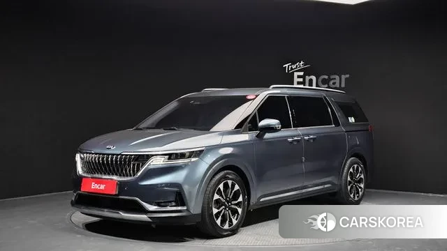 Kia Carnival 4th generation 2021 Синий из Кореи