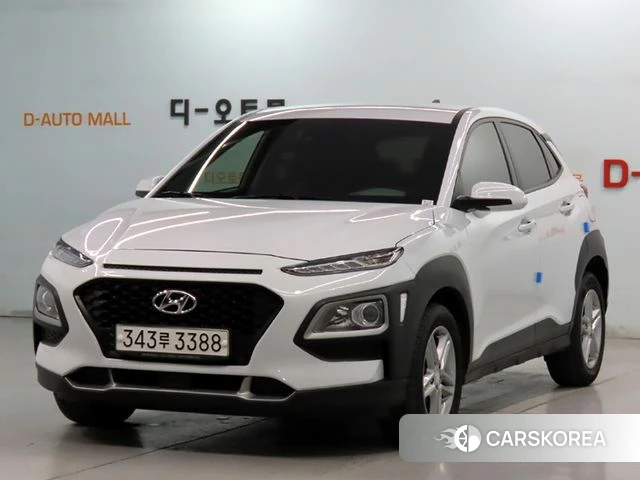 Hyundai Kona 2019 Белый из Кореи