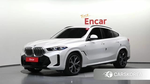 BMW X6 (G06) 2023 Белый из Кореи