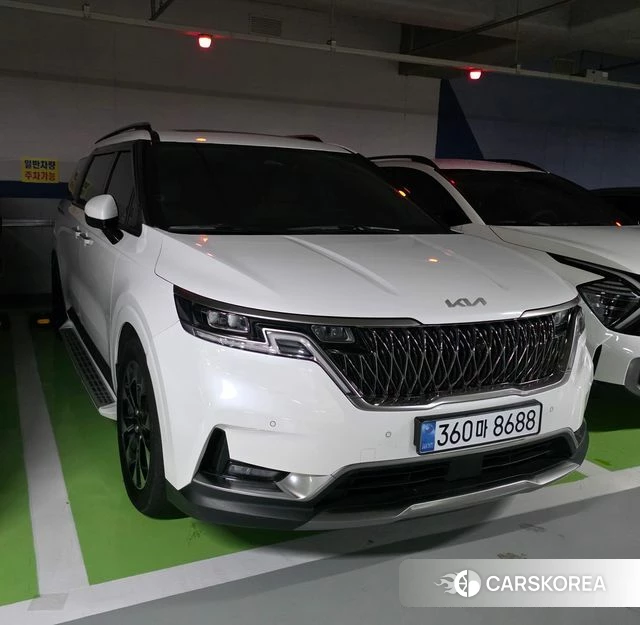 Kia Carnival 4th generation 2021 Белый из Кореи