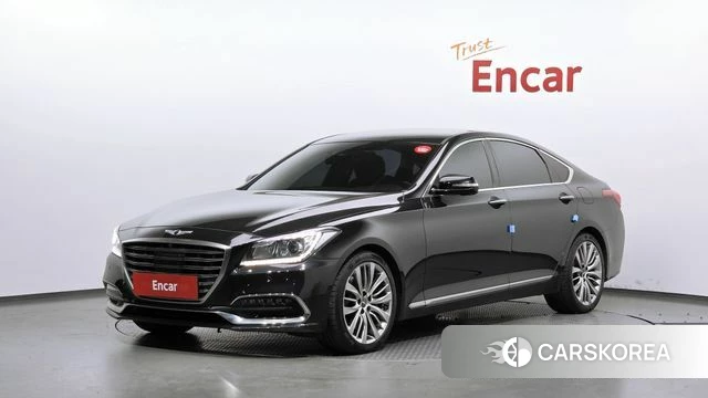 Genesis G80 2018 Черный из Кореи