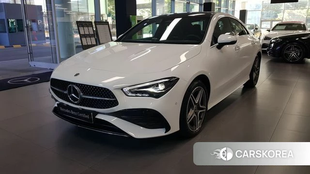 Mercedes-Benz CLA-Class C118 2026 Белый из Кореи