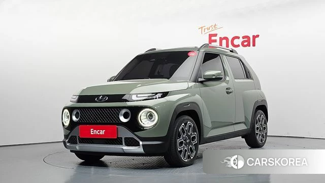 Hyundai Casper 2022 Темно-зеленый из Кореи
