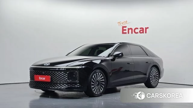 Hyundai Grandeur (GN7) 2023 Черный из Кореи