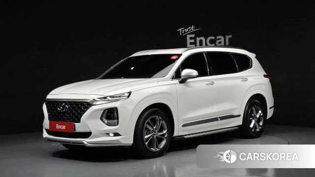 Hyundai Santa Fe TM 2019 Белый из Кореи