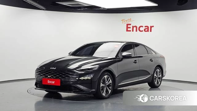 Kia K8 Hybrid 2021 Серый из Кореи