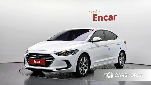 Hyundai Avante AD 2018 Белый из Кореи