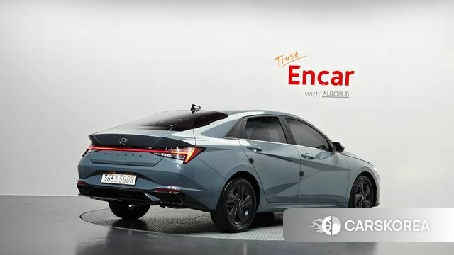 Hyundai Avante (CN7) 2021 Серый из Кореи
