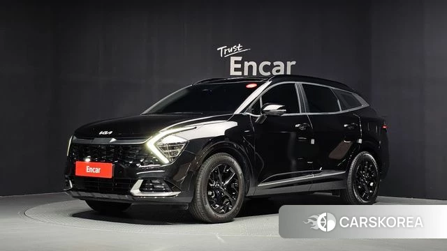 Kia Sportage 5th Generation Hybrid 2022 Черный из Кореи