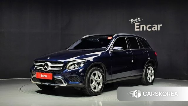 Mercedes-Benz GLC-Class X253 2018 Синий из Кореи