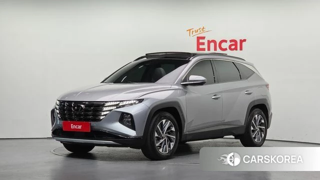 Hyundai Tucson Hybrid (NX4) 2021 Серебряный из Кореи