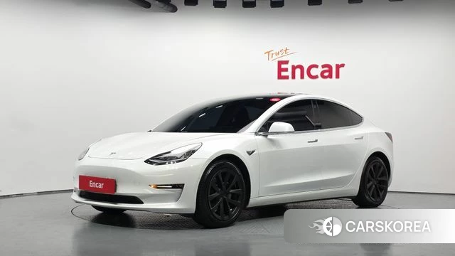Tesla Model 3 2020 Белый из Кореи