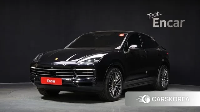 Porsche Cayenne (PO536) 2022 Черный из Кореи