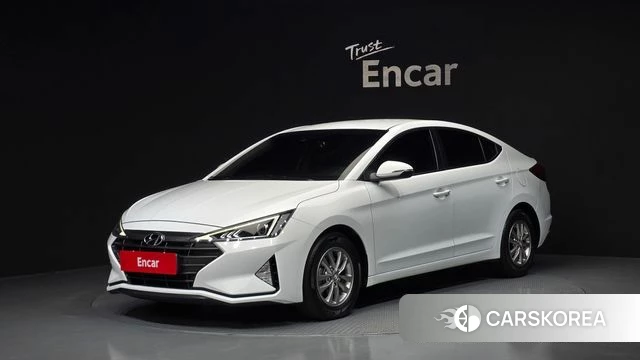 Hyundai The New Avante AD 2019 Белый из Кореи