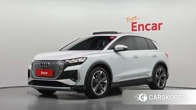 Audi Q4 e-Tron (F4) 2022 Белый из Кореи